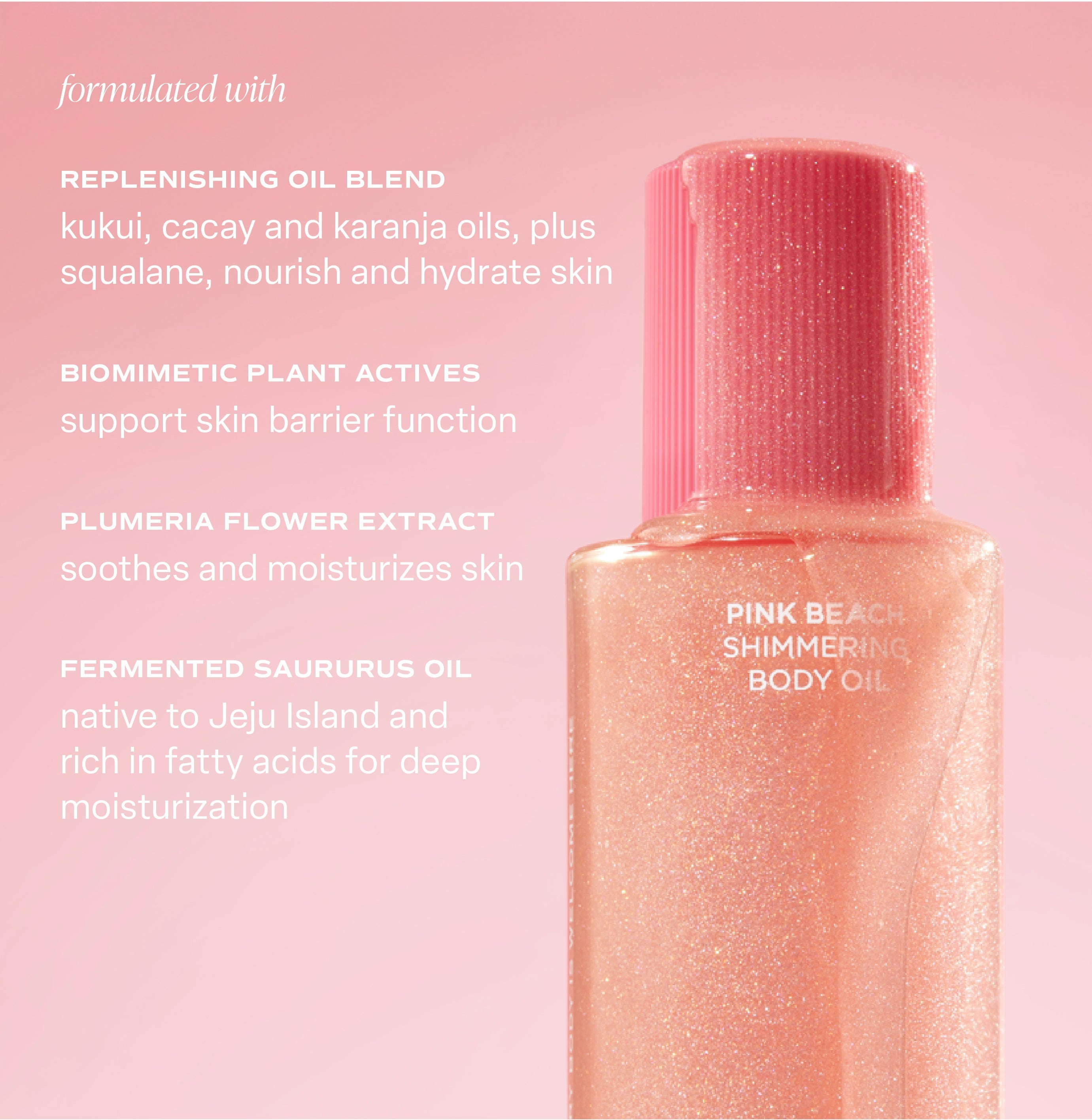 Pink Beach - Shimmering Body Oil